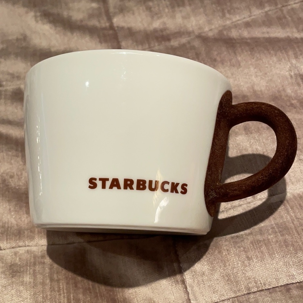Starbucks Furry Handle Cozy Kahla Germany Coffee Mug rare